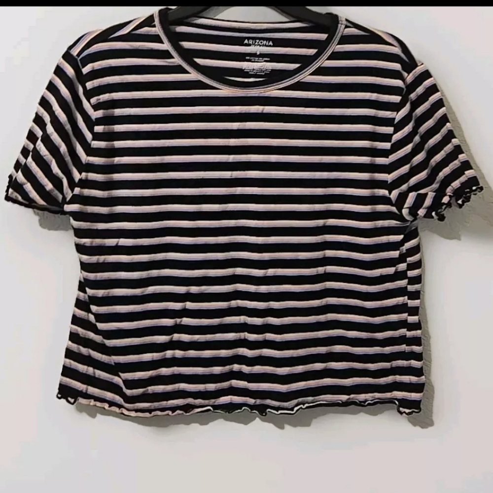 Striped Arizona Crop Top- Size S